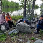 Villa Luonnon Rauhaa Kalliosaaressa, Private Island Polvijarvi (North Karelia)