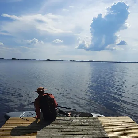 Luonnon Rauhaa Kalliosaaressa, Private Island וילה Polvijarvi (North Karelia)