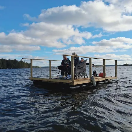 Villa Luonnon Rauhaa Kalliosaaressa, Private Island Polvijarvi (North Karelia)