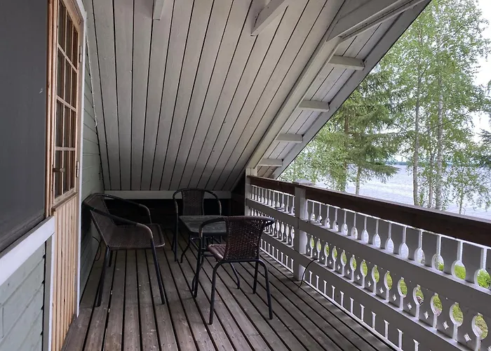 别墅 Luonnon Rauhaa Kalliosaaressa, Private Island Polvijarvi (North Karelia)